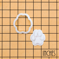 Realistic Paw Print Mini Set