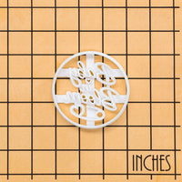 Baby in Bloom (Round Outline)