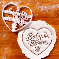 Baby in Bloom (Heart Outline)