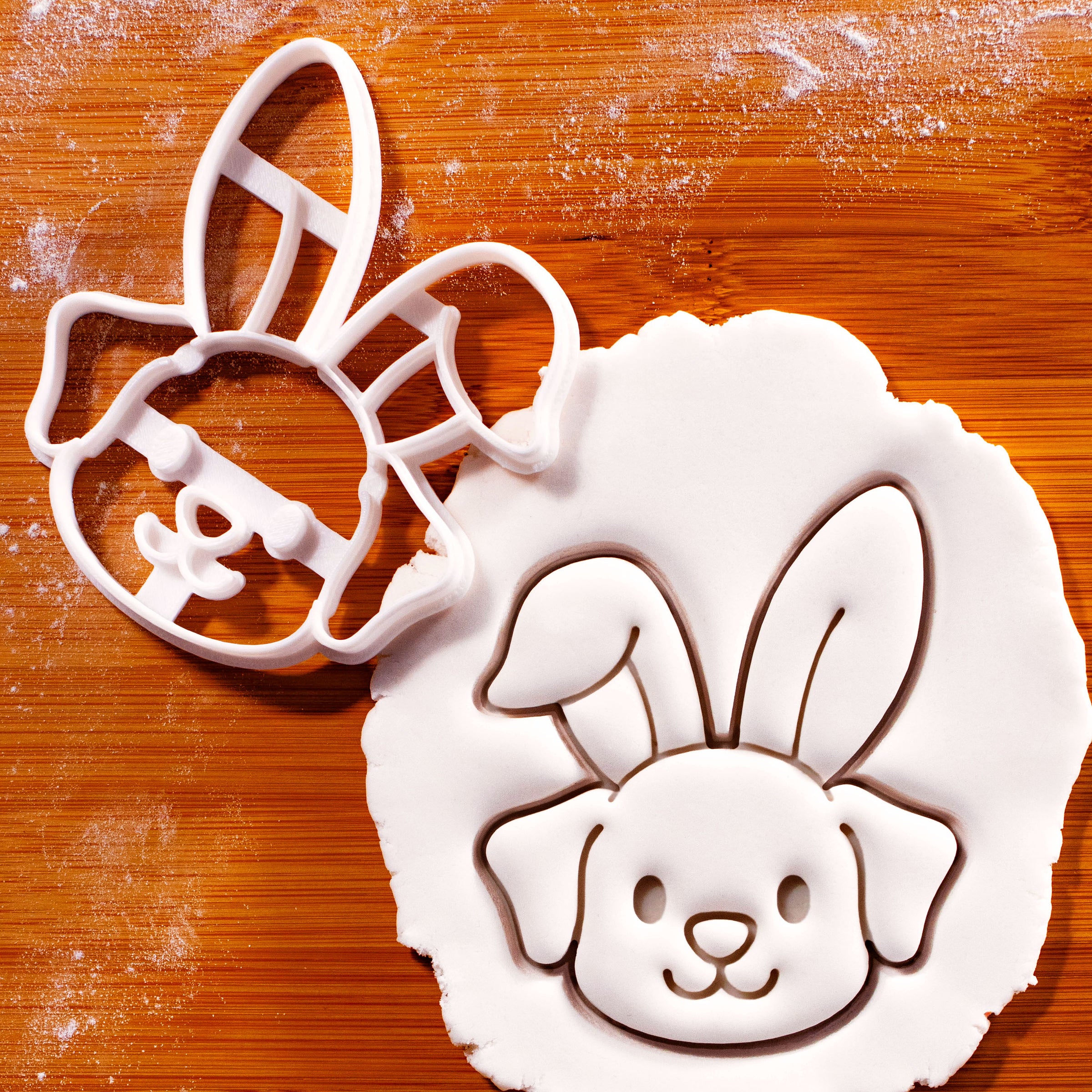 Puppy with Bunny Ears