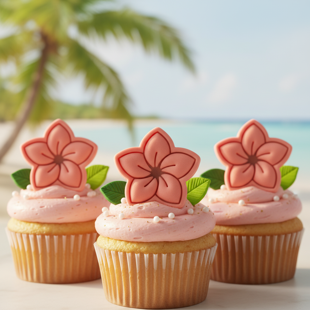 Frangipani Flower Mini Set
