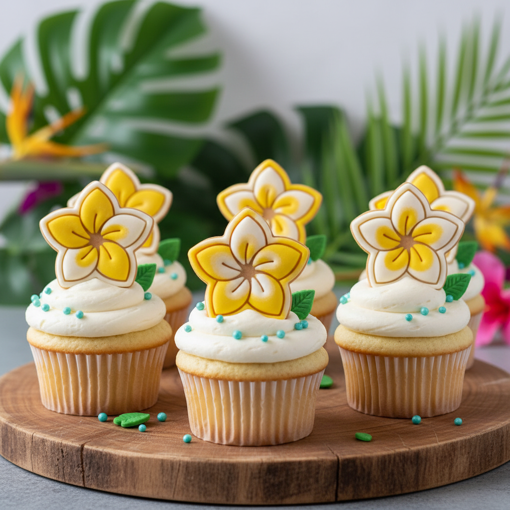Frangipani Flower Mini Set