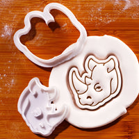 Rhinoceros Head Mini Set