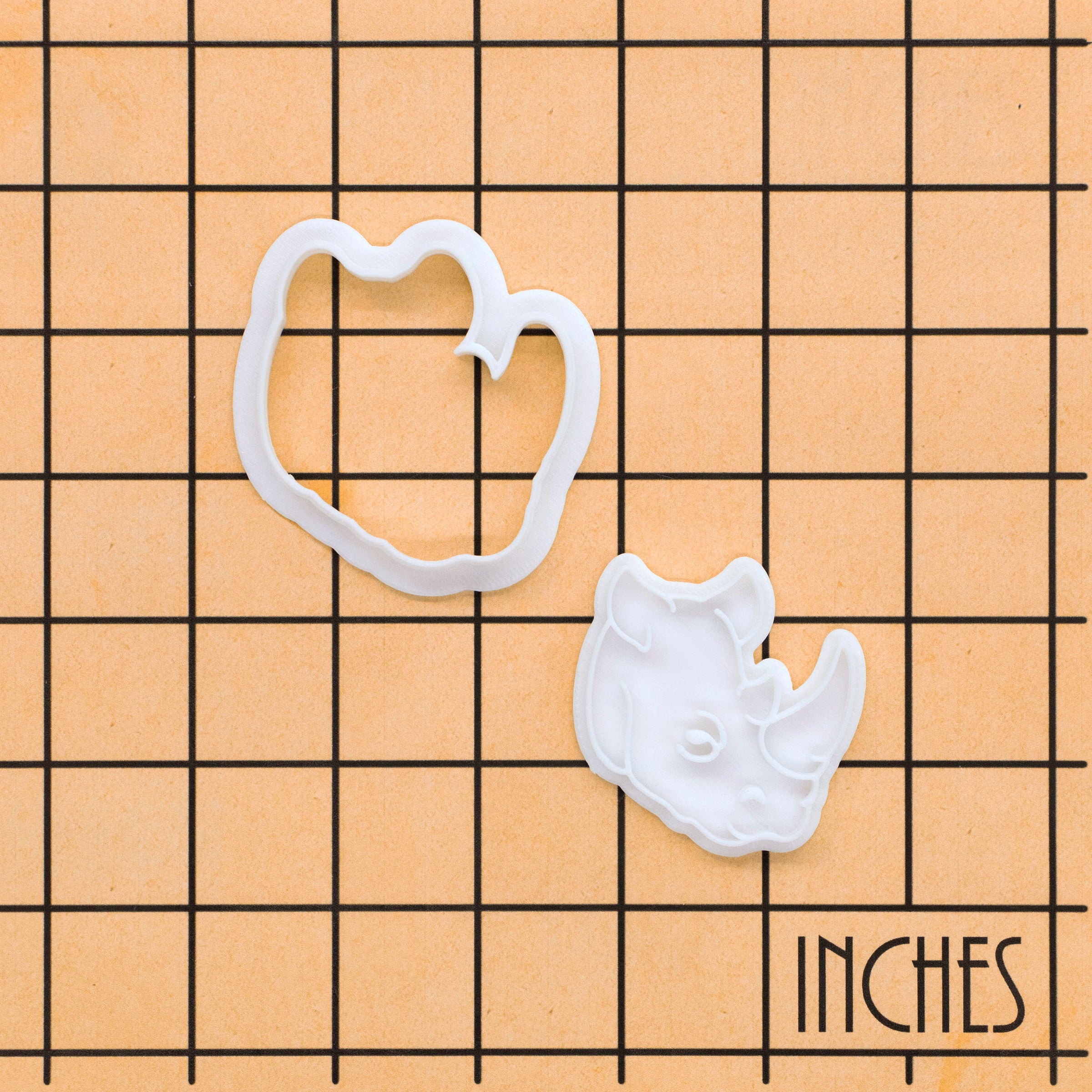 Rhinoceros Head Mini Set
