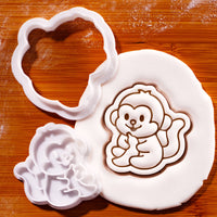 Monkey with Banana Mini Set