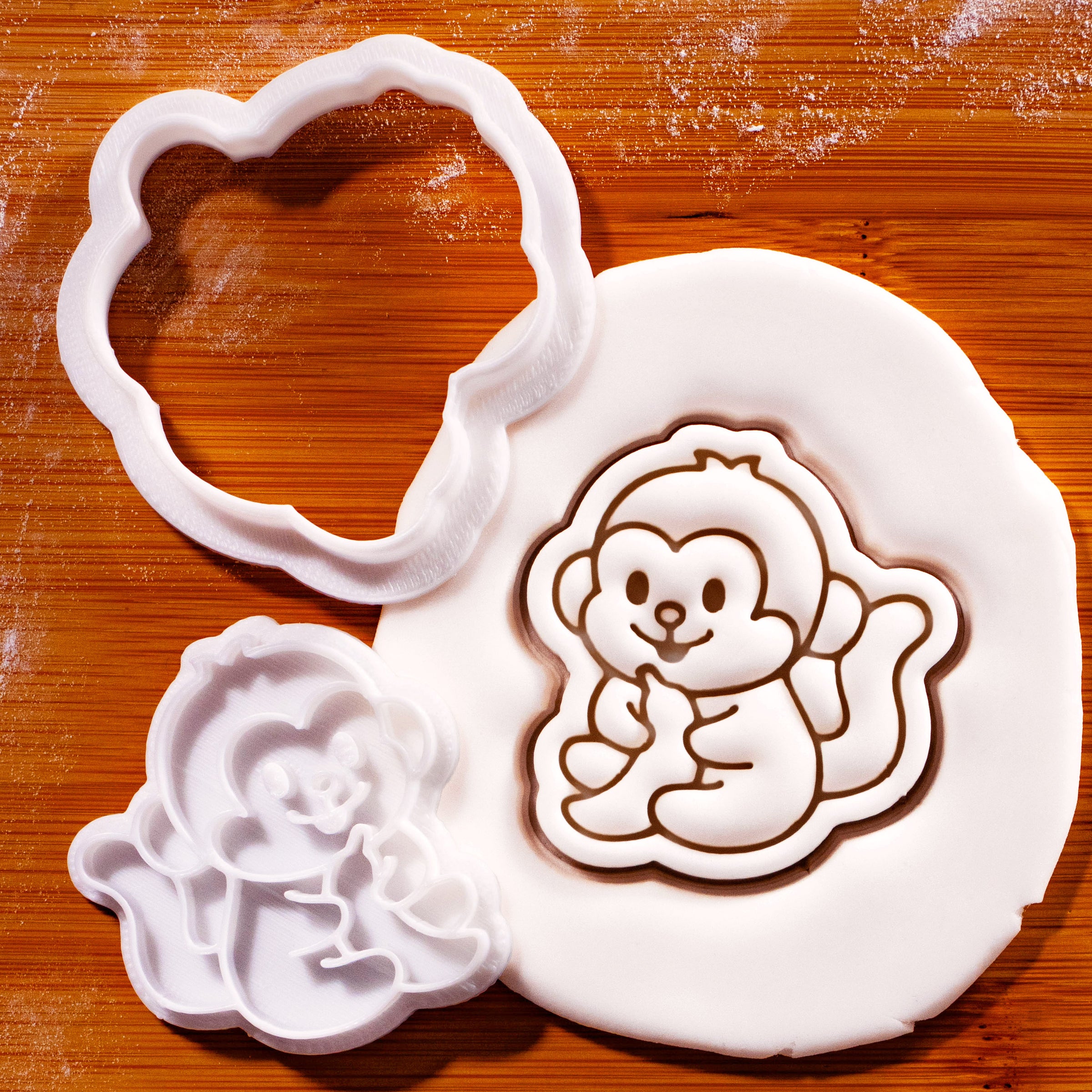 Monkey with Banana Mini Set