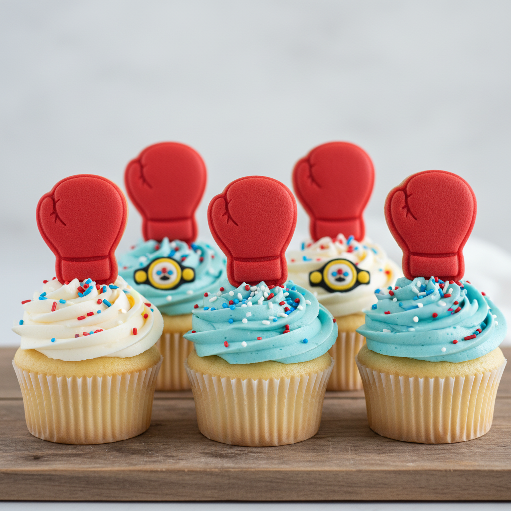 Boxing Glove Mini Set (Back View)