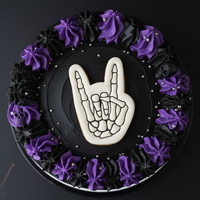 Rock and Roll Skeleton Hand