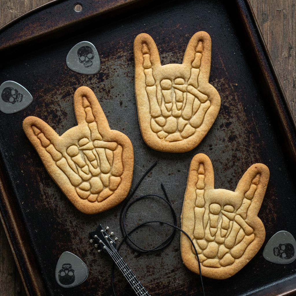 Rock and Roll Skeleton Hand
