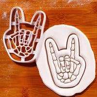 Rock and Roll Skeleton Hand
