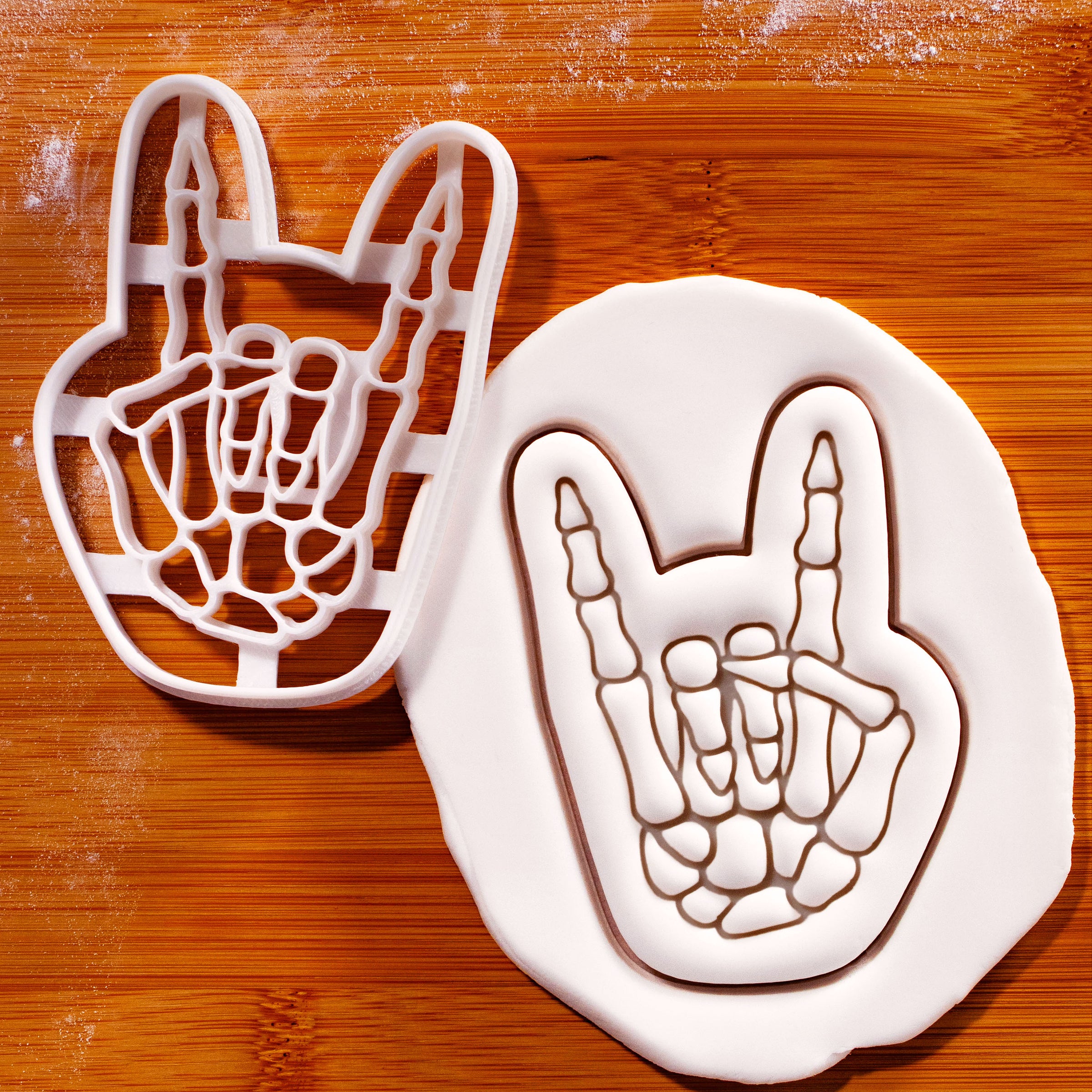 Rock and Roll Skeleton Hand
