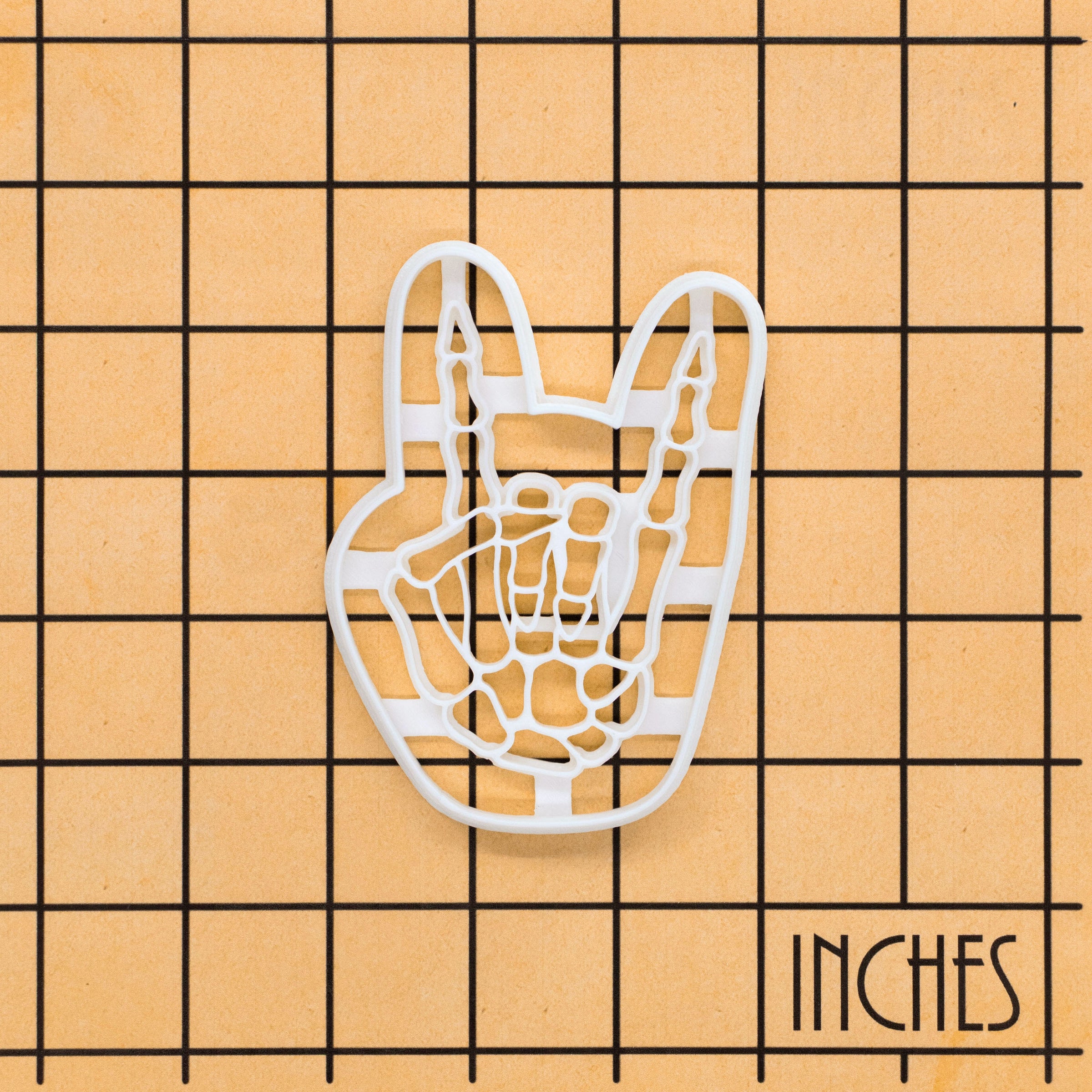 Rock and Roll Skeleton Hand