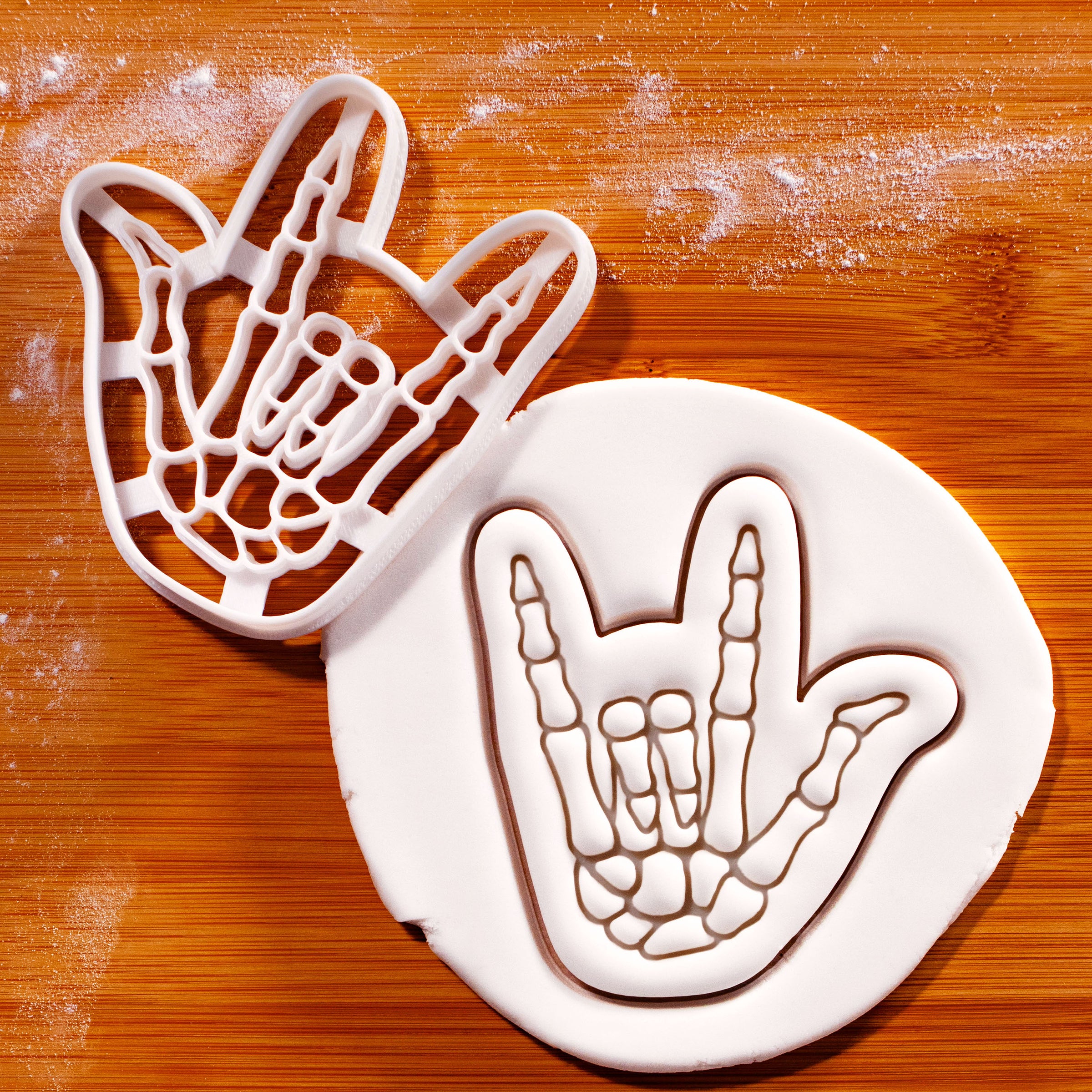 I Love You Skeleton Hand