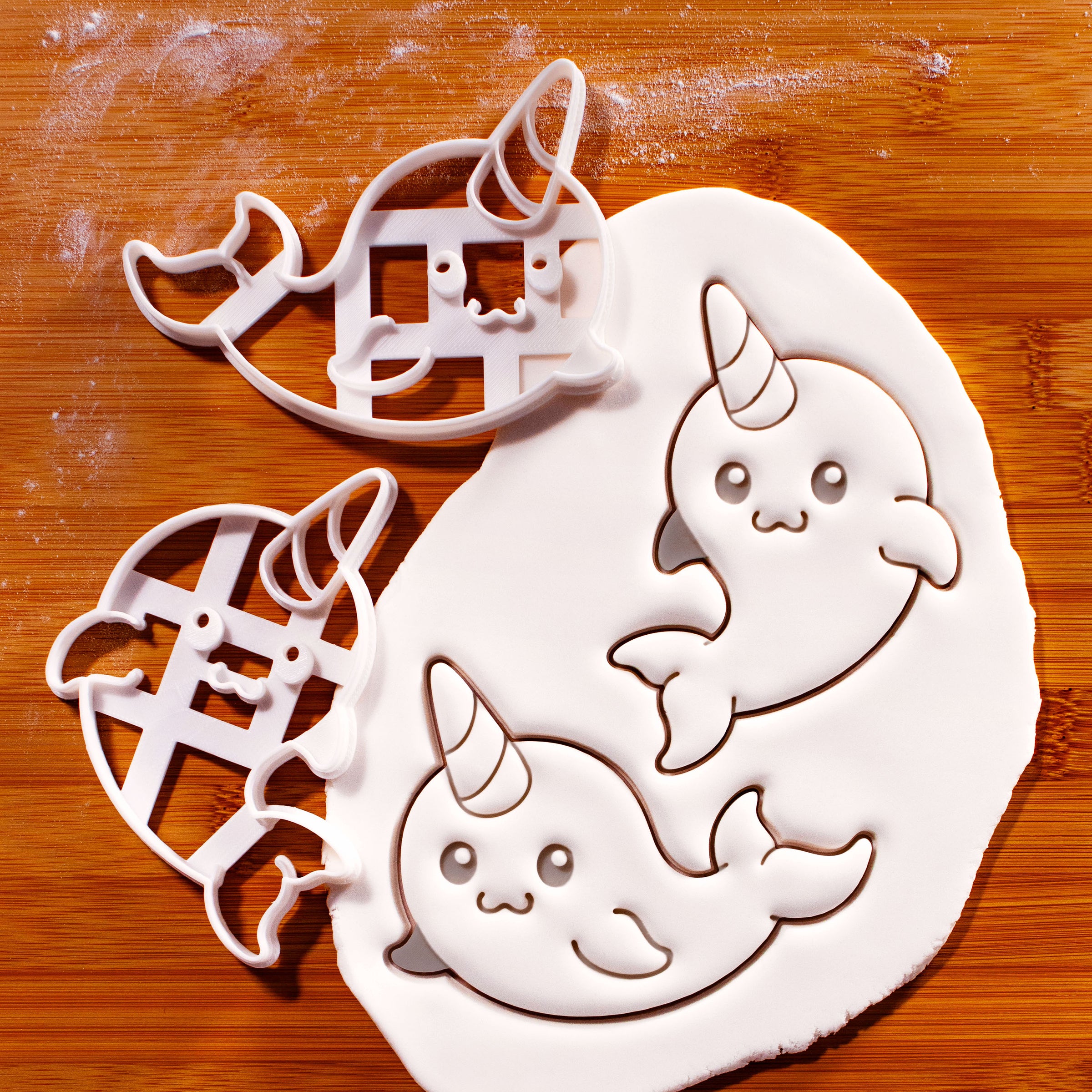 Set of 2 Narwhals