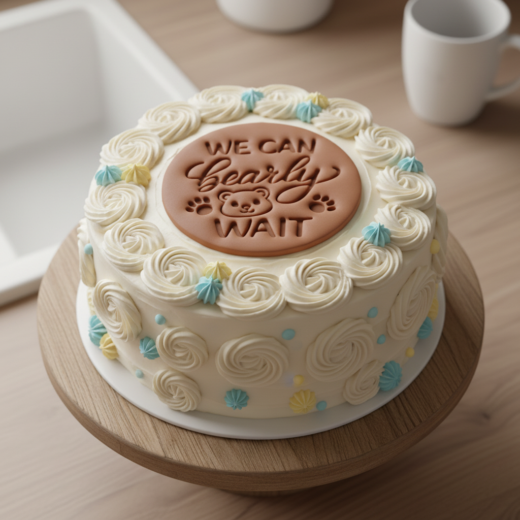 We Can Bearly Wait (Cursive)