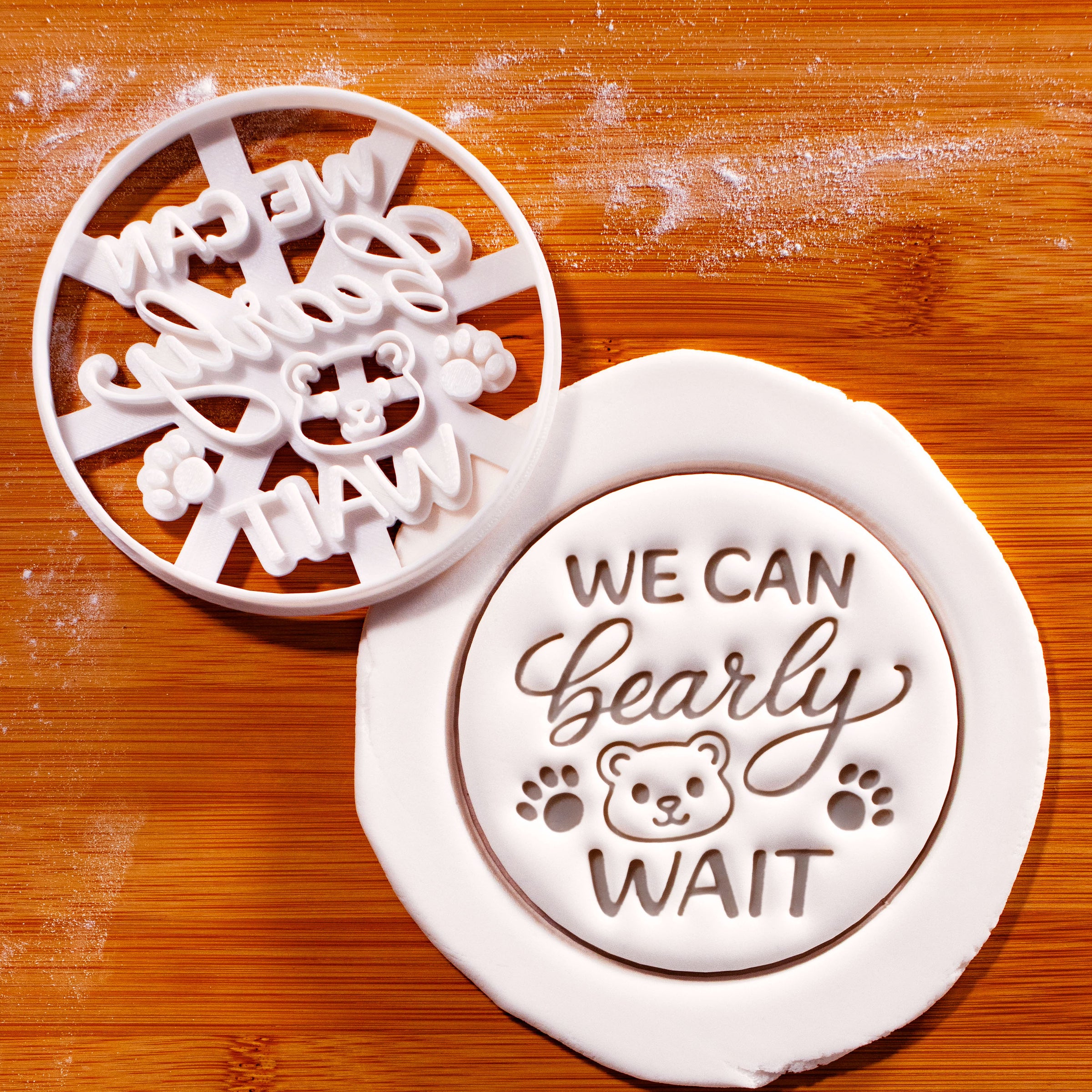 We Can Bearly Wait (Cursive)