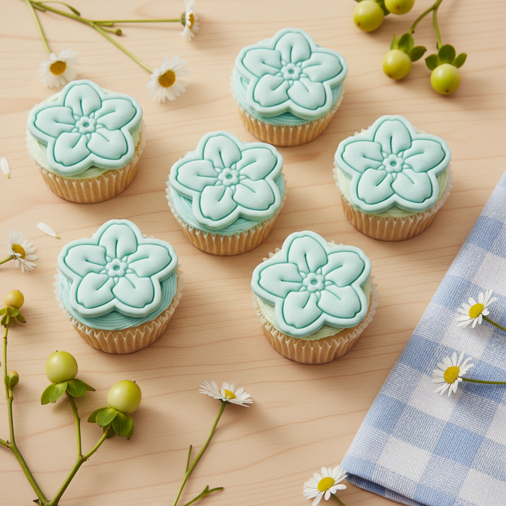 Forget Me Not Flower Mini Set