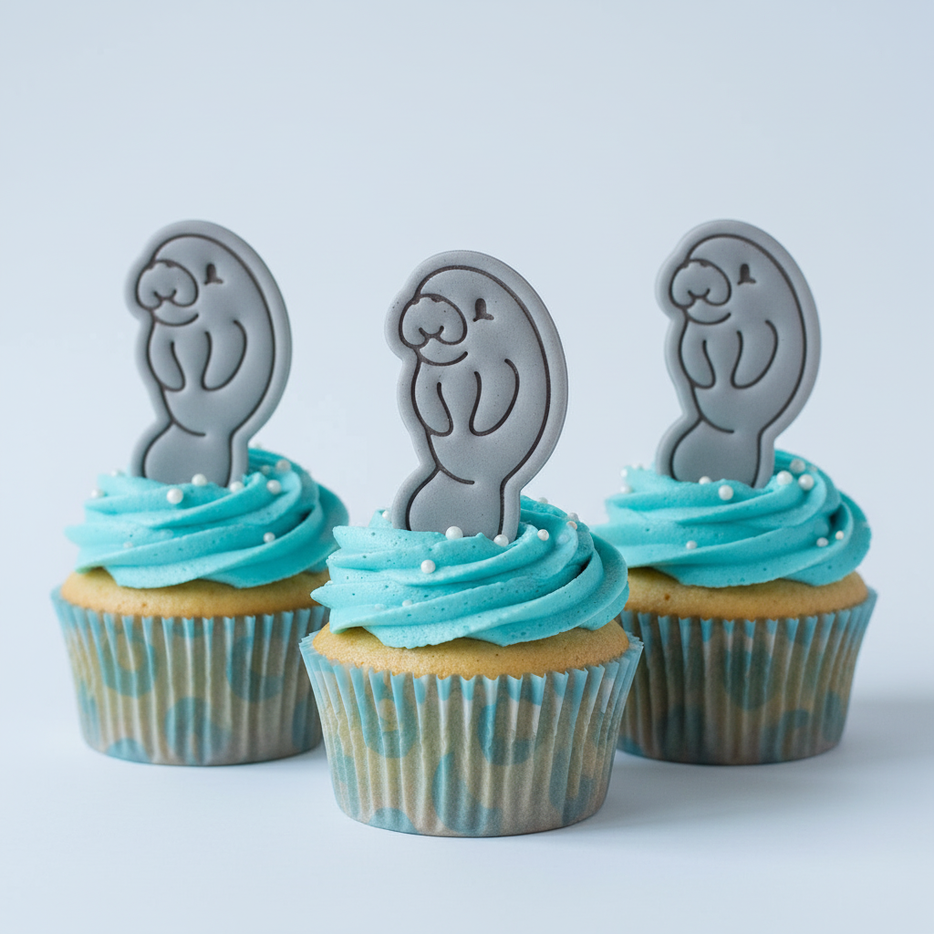 Cute Manatee Mini Set