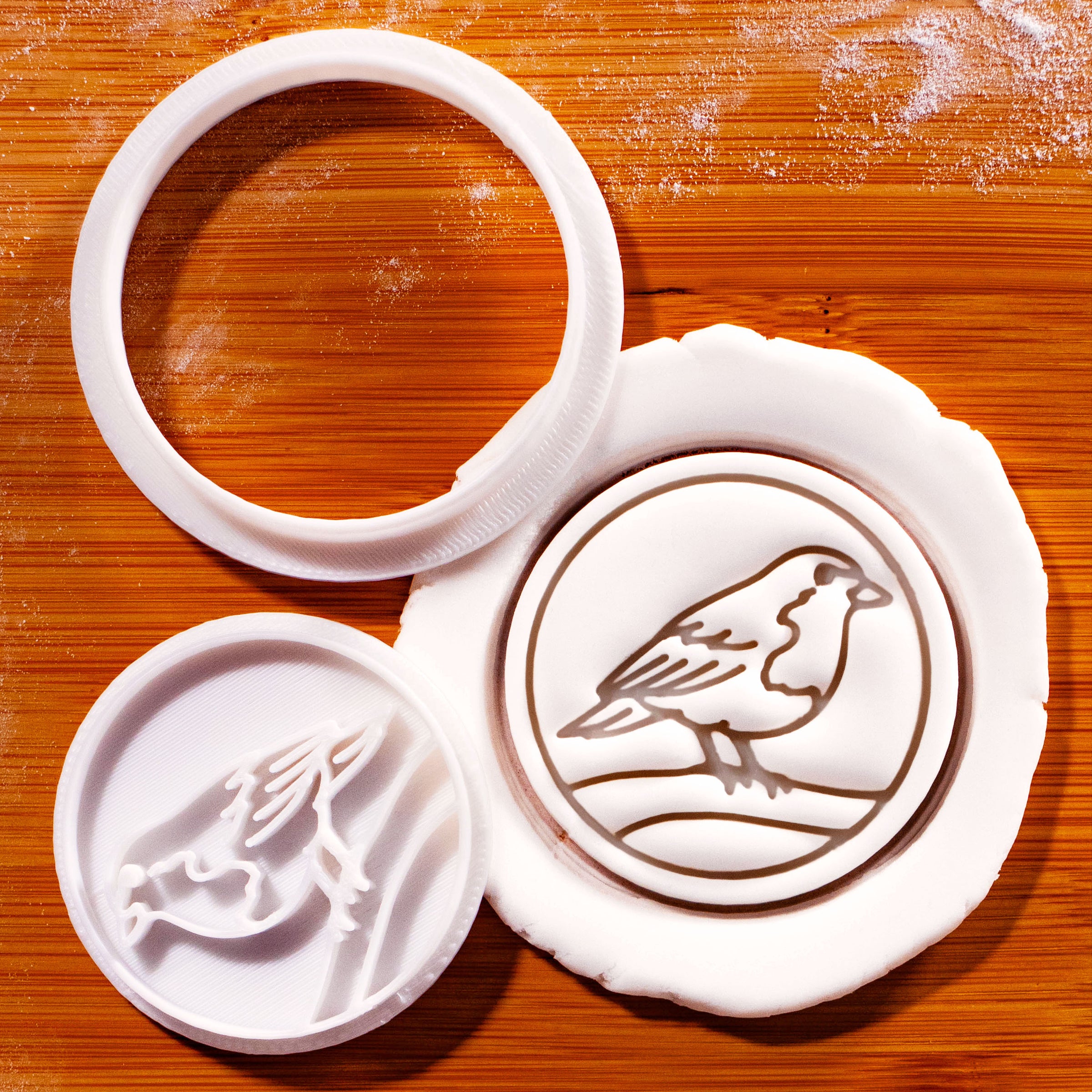 Robin Red Breast Bird Mini Set