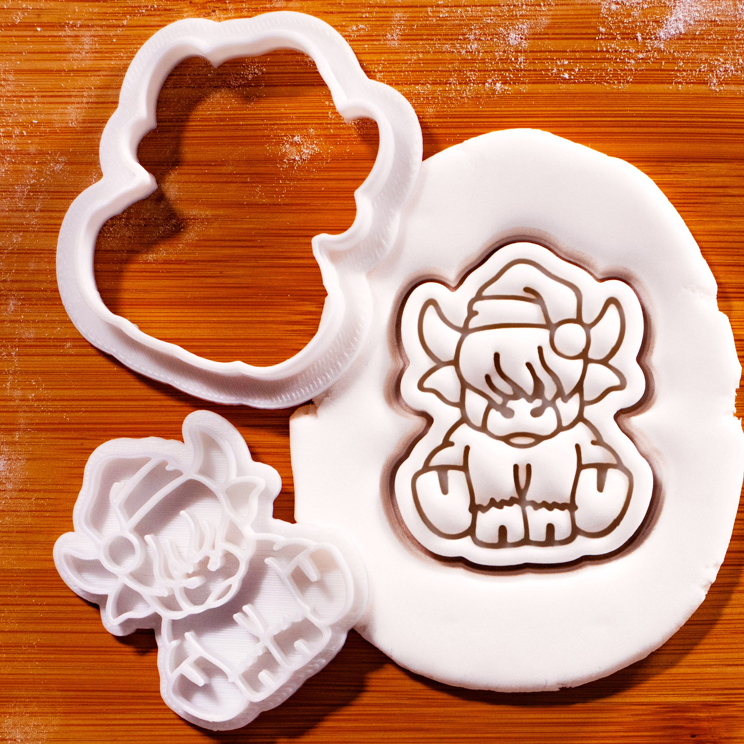 Christmas Highland Cow Body Mini Set