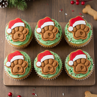 Cute Santa Paw Mini Set