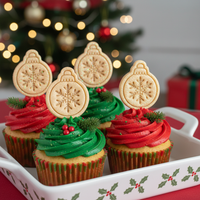 Snowflake Bauble Mini Set