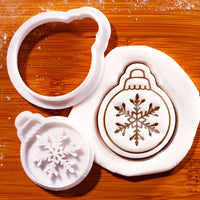 Snowflake Bauble Mini Set