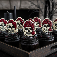 Santa Skull Mini Set