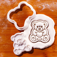 Teddy Bear with Heart Mini Set
