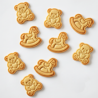 Rocking Horse & Teddy Bear with Heart Mini Set
