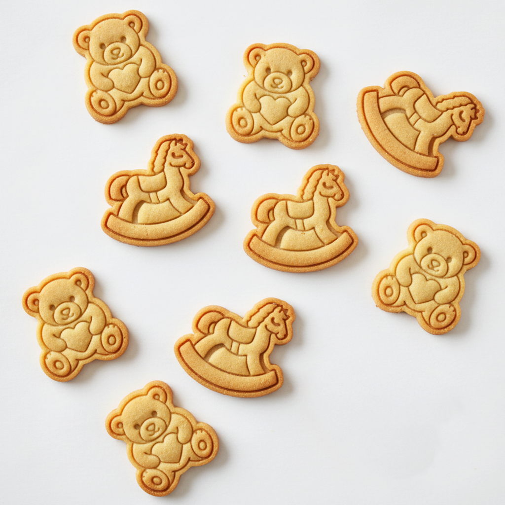 Rocking Horse & Teddy Bear with Heart Mini Set