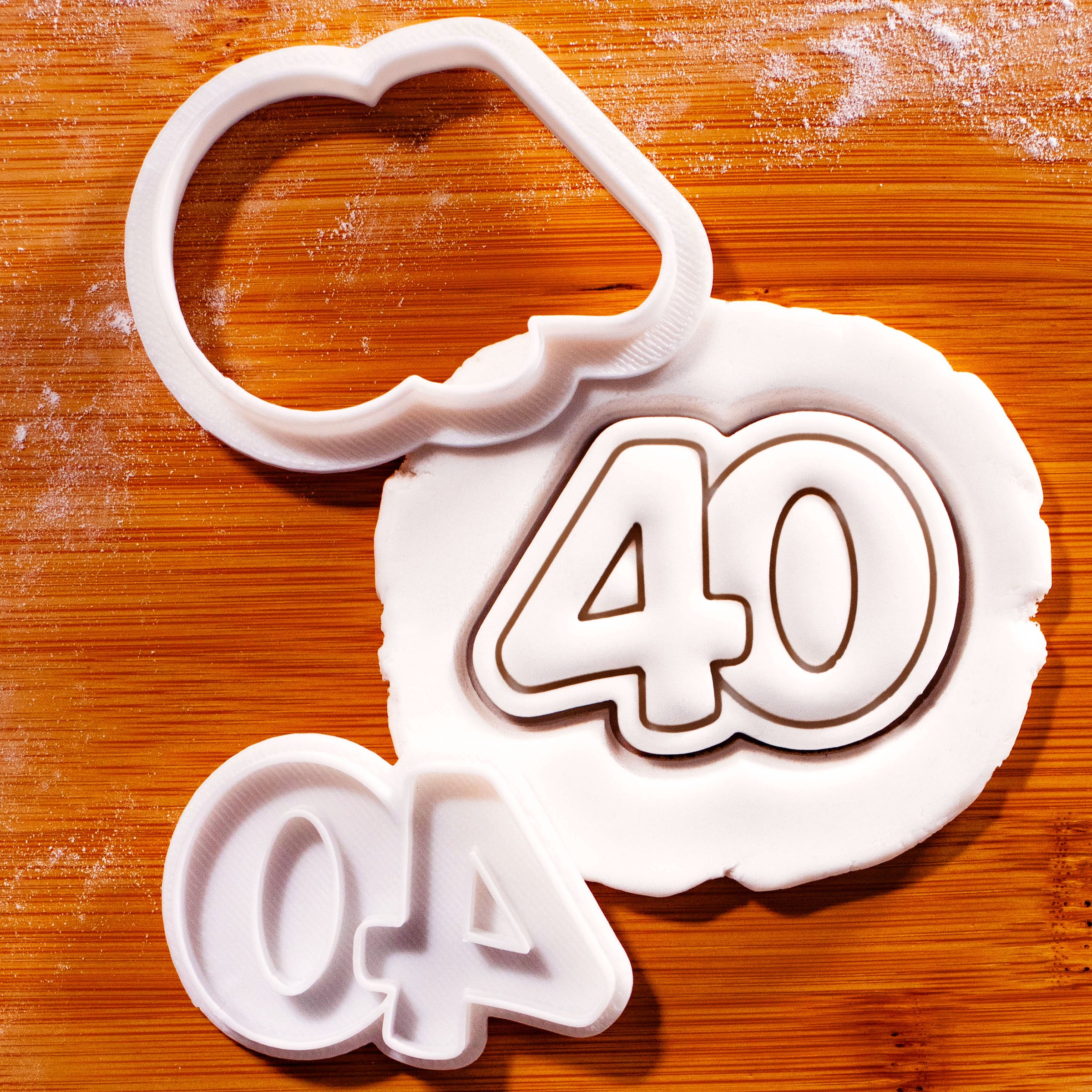 Number Mini Cutter & Stamp (10 - 90)
