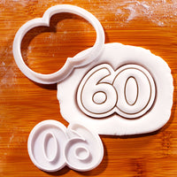 Number Mini Cutter & Stamp (10 - 90)