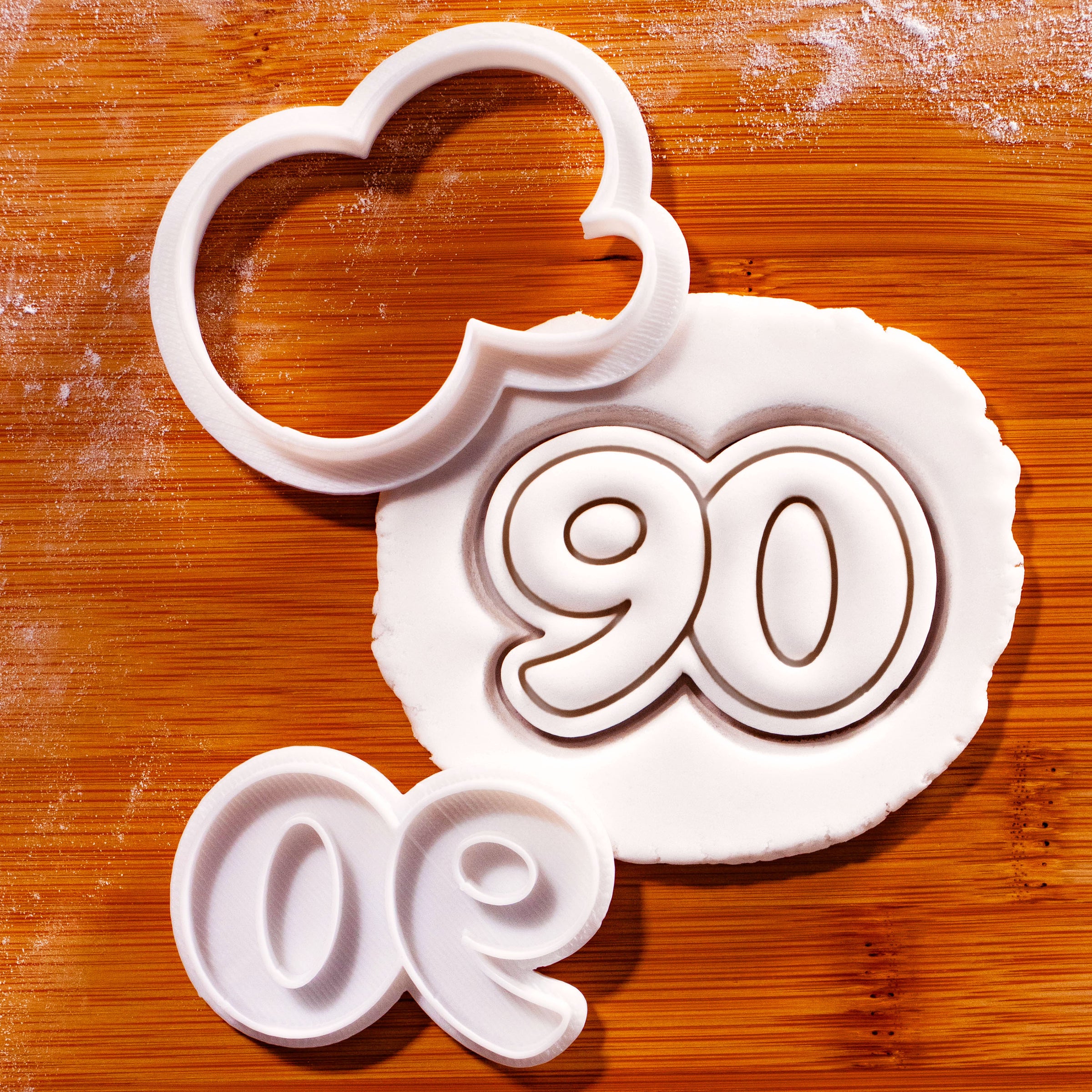 Number Mini Cutter & Stamp (10 - 90)
