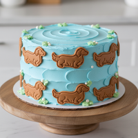 Long Haired Dachshund Mini Set