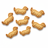 Long Haired Dachshund Mini Set