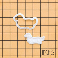 Long Haired Dachshund Mini Set