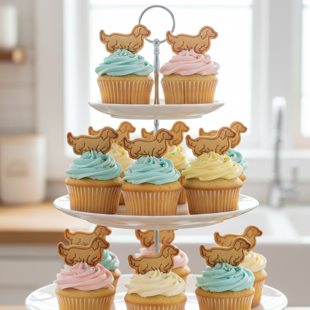 Long Haired Dachshund Mini Set