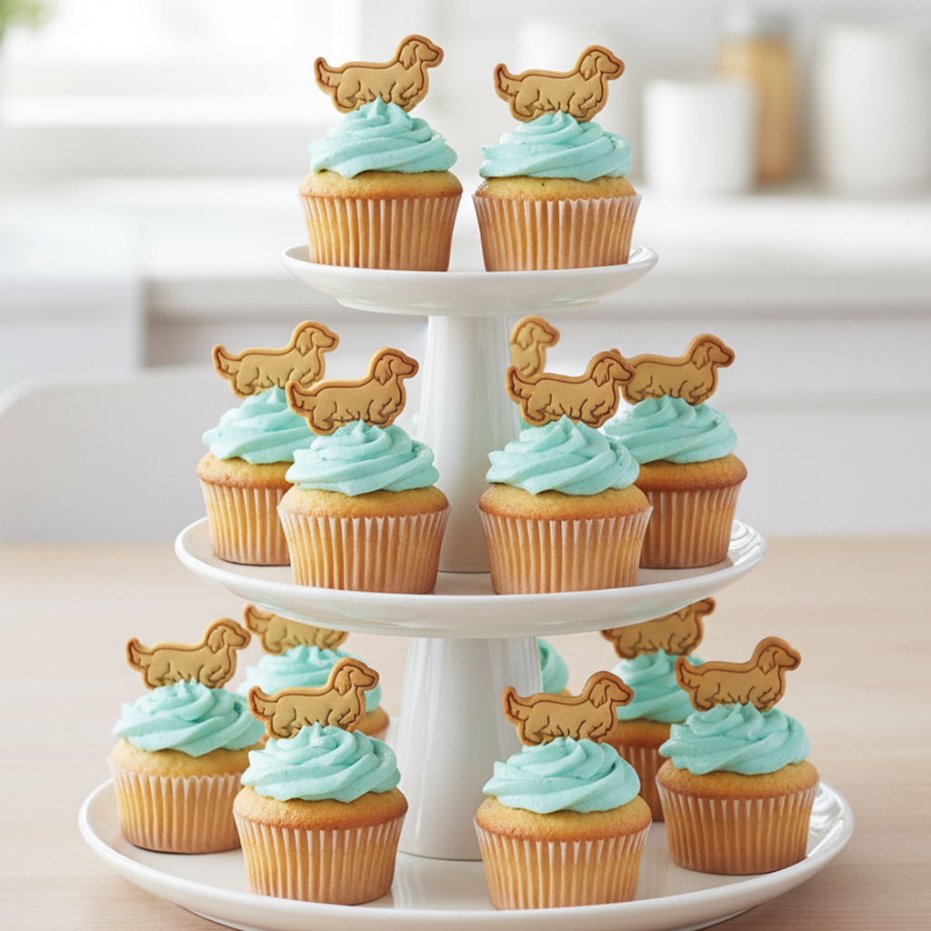 Long Haired Dachshund Mini Set