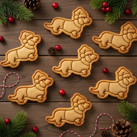 Christmas Dachshund Mini Set