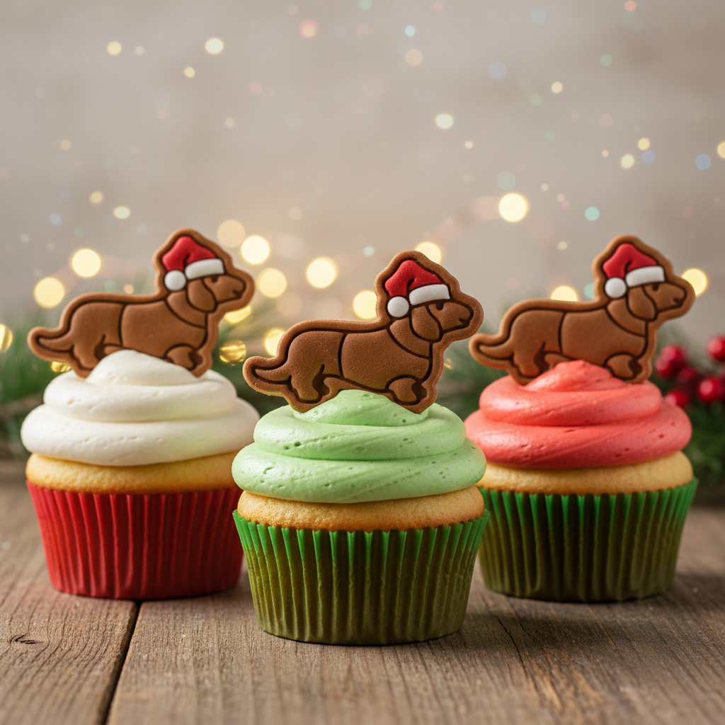 Christmas Dachshund Mini Set