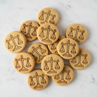 Scales of Justice Mini Stamp