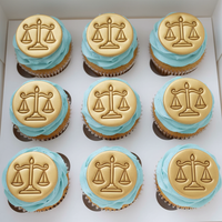 Scales of Justice Mini Stamp
