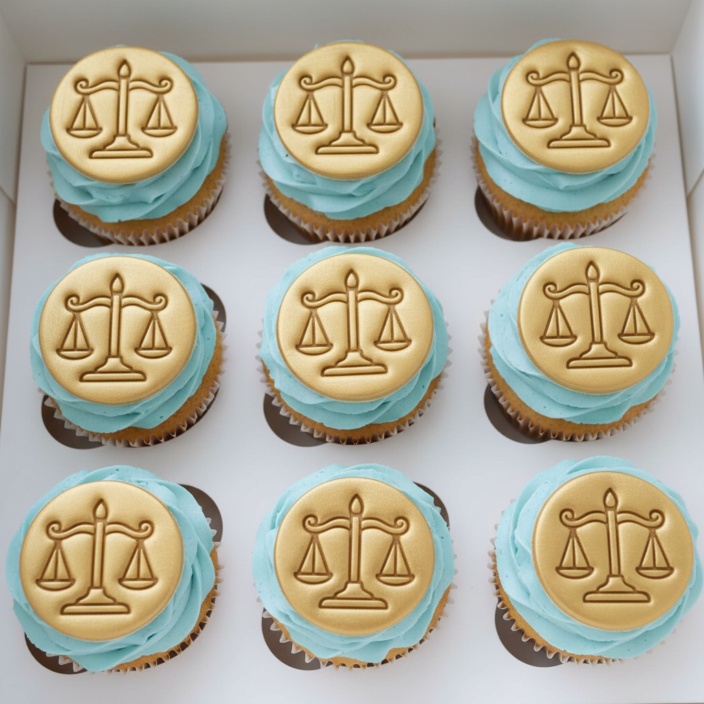 Scales of Justice Mini Stamp