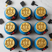 Scales of Justice Mini Stamp