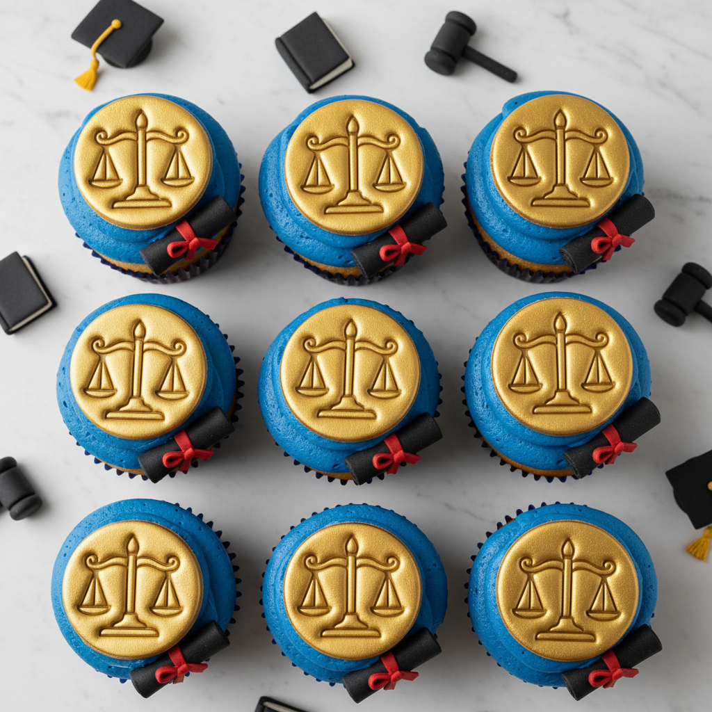 Scales of Justice Mini Stamp