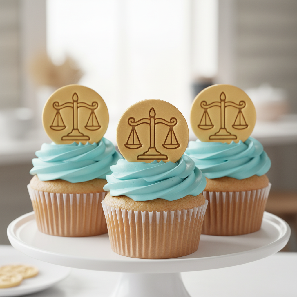 Scales of Justice Mini Stamp