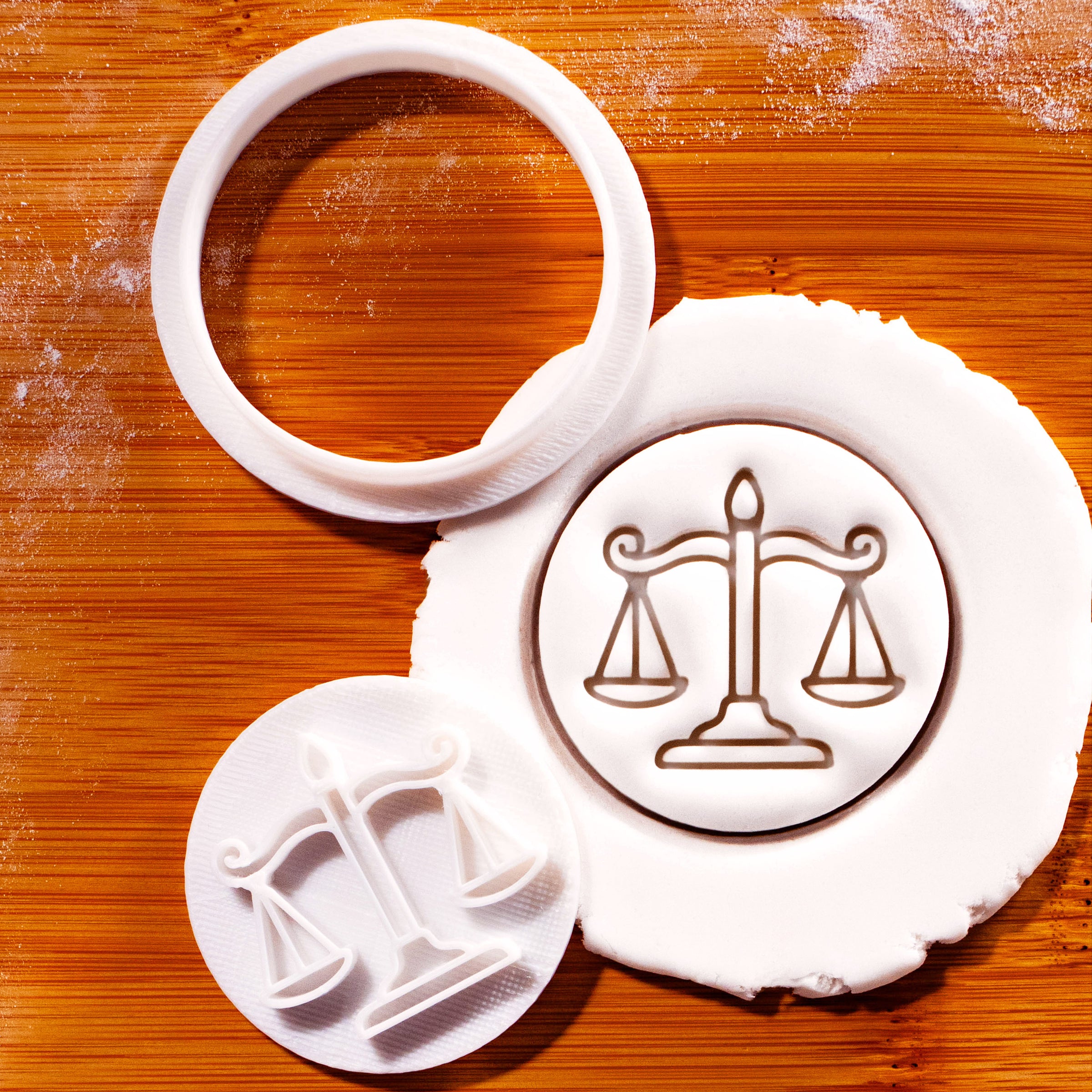 Scales of Justice Mini Stamp