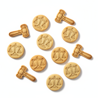 Scales of Justice & Gavel Mini Set