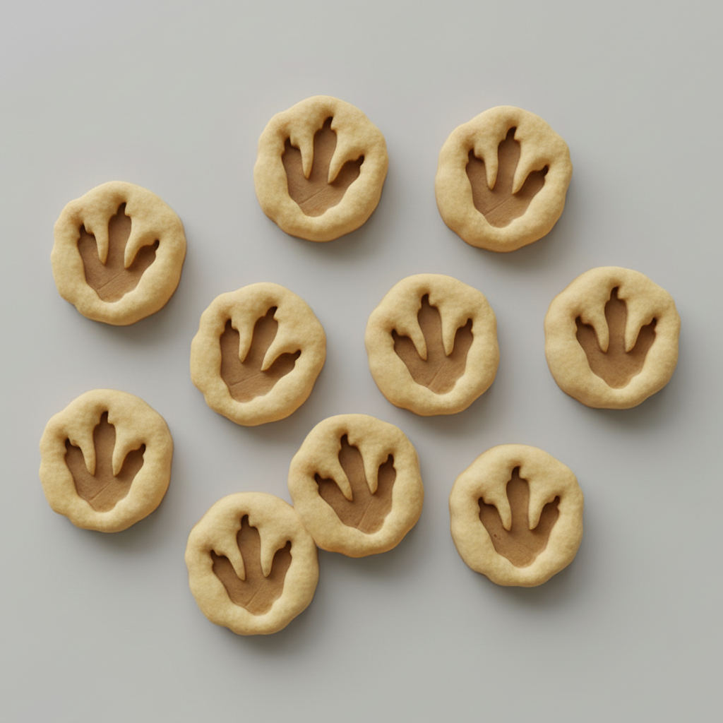T-Rex Footprint Fossil Mini Set